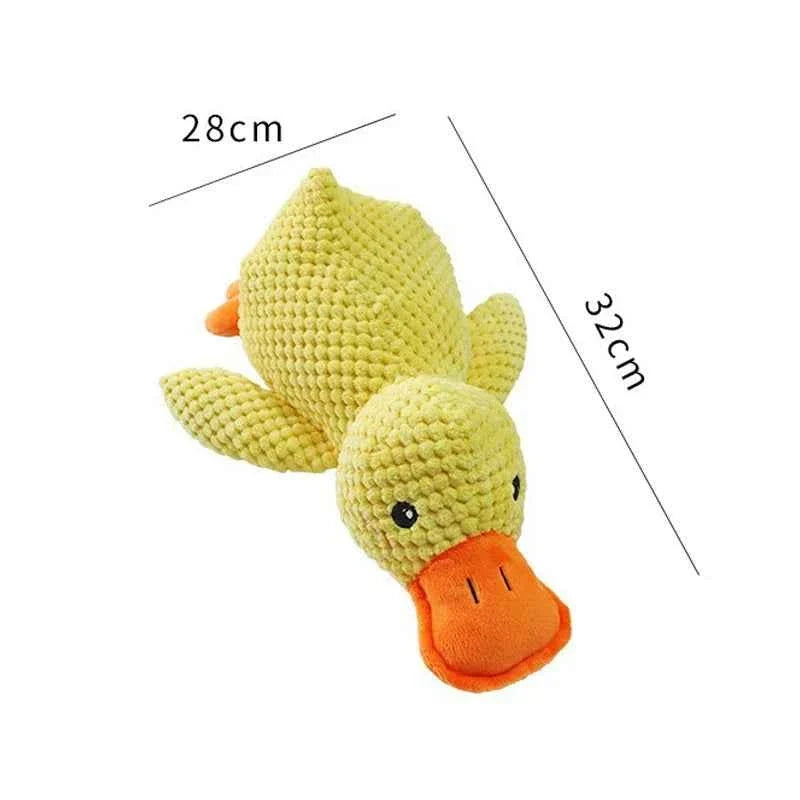 Plush Donkey Squeaky Dog Toy for Gentle Play