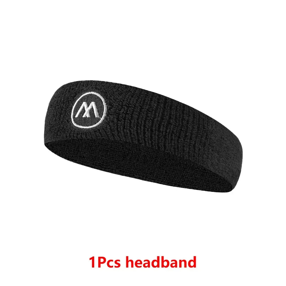 GOBYGO Exercise Headband Wristband Set