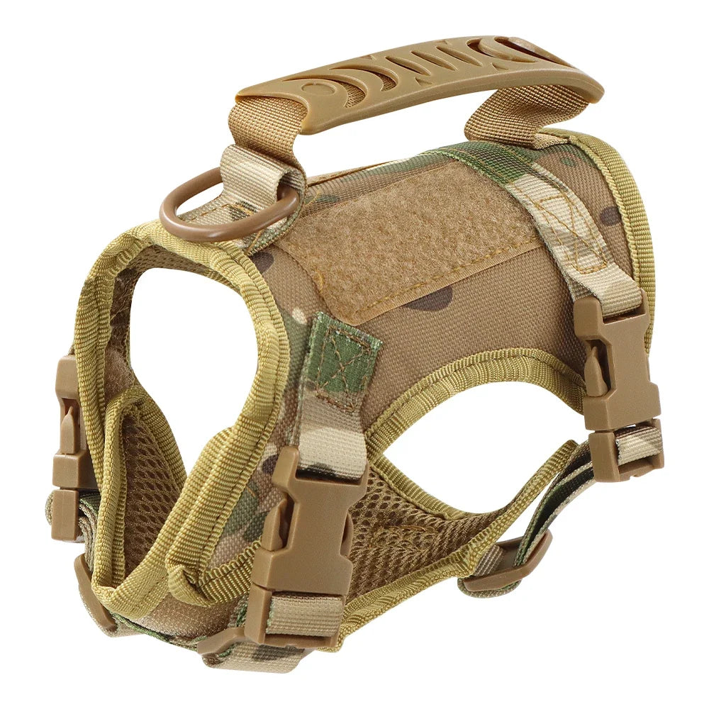 Tactical Cat Harness with 2 Patches Stickers Vest Harnesses