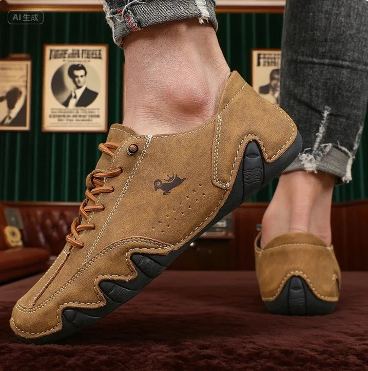Stitched Ankle Boots – Lightweight Casual Walking Shoe