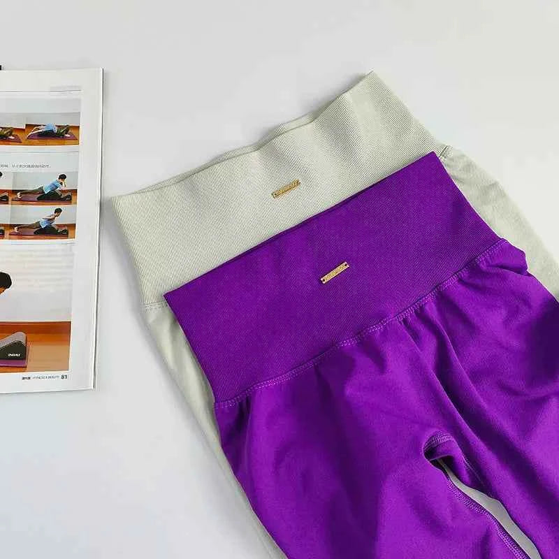 Women's Seamless High Waist Yoga Gym Set