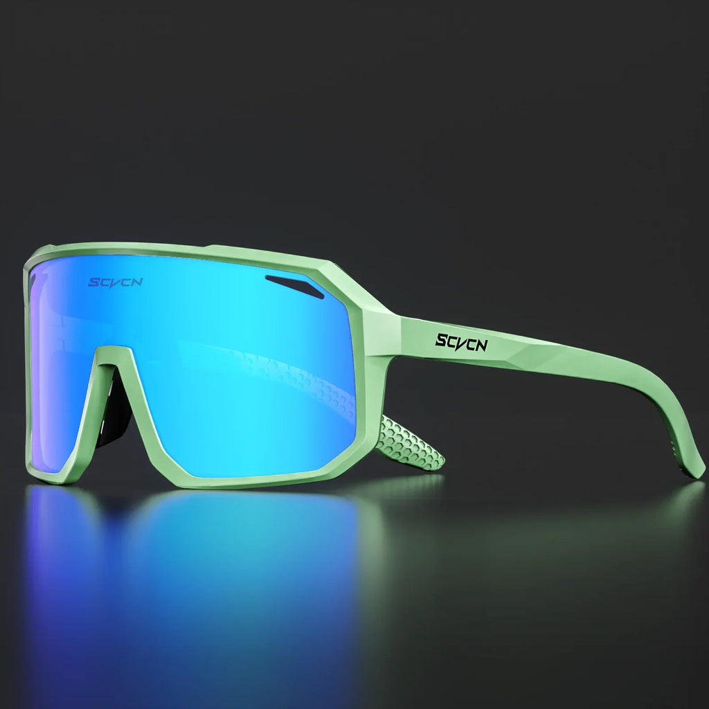 SCVCN Brand Photochromic Cycling Sunglasses UV400 Women Sports Running Eyewear Men Road Mountain Bicycle Glasses Bike Goggles