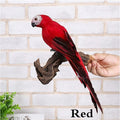 Handmade Feather Parrot Garden Ornament
