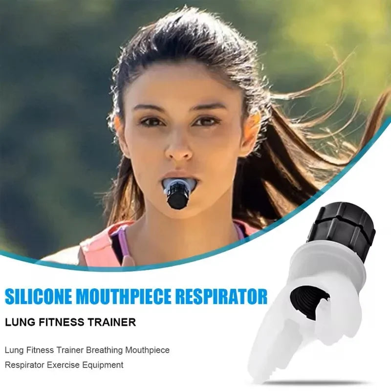 Portable Lung Capacity Trainer | Adjustable Resistance Breathing Exerciser