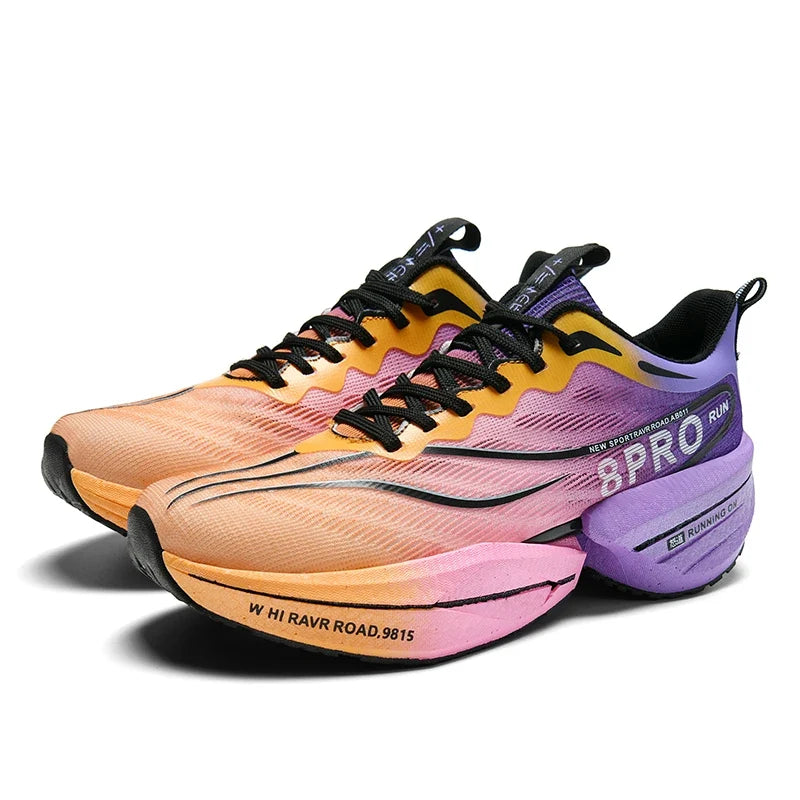 Men's Carbon Plate Sneakers - Soft Sole Mesh