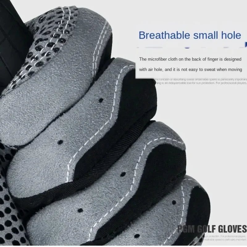 Microfiber Golf Gloves – Breathable Non-Slip Grip