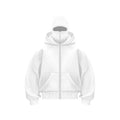 Men's Balaclava Zip Hoodie – Winter Warm Face Mask Jacket