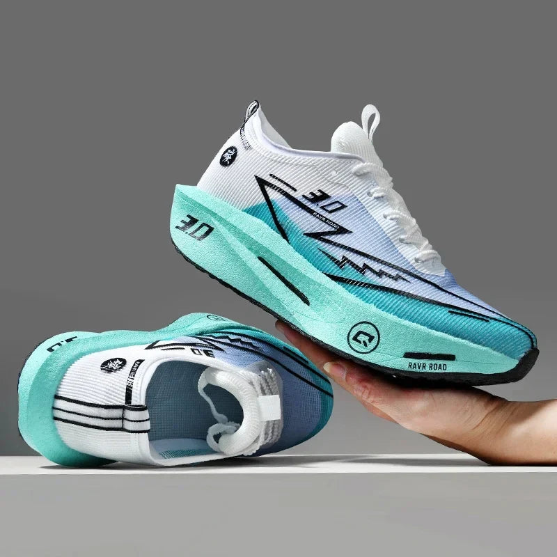 Carbon Board Racing Sneakers - Anti-Slip Cushioned