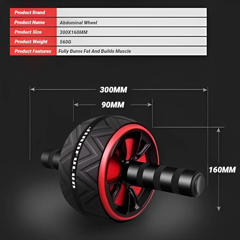 Ab Roller Wheel – Steel Frame Core Trainer
