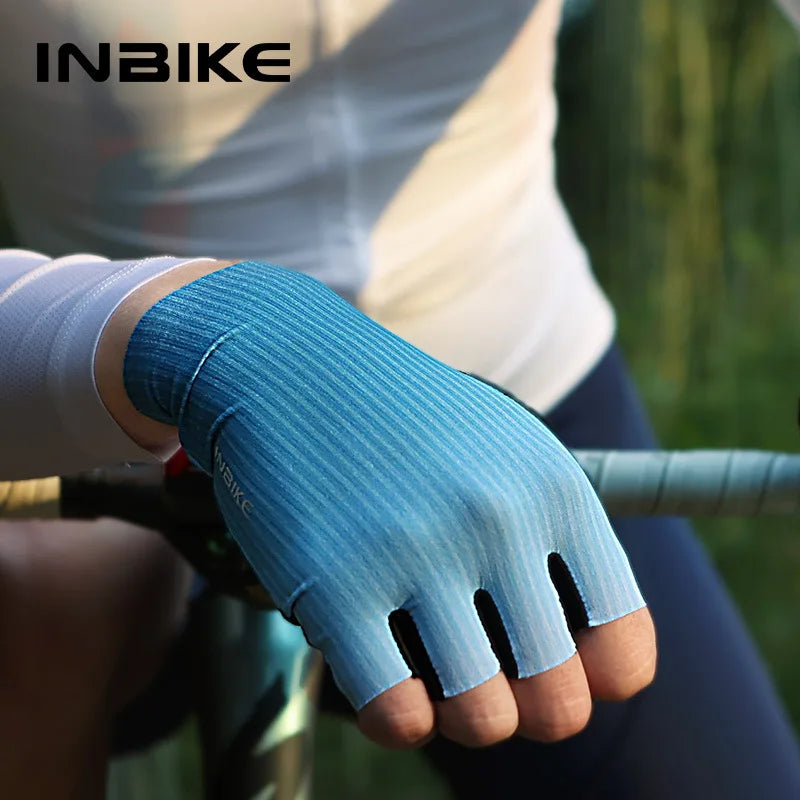 INBIKE Half Finger Shock Absorbing Cycling Gloves