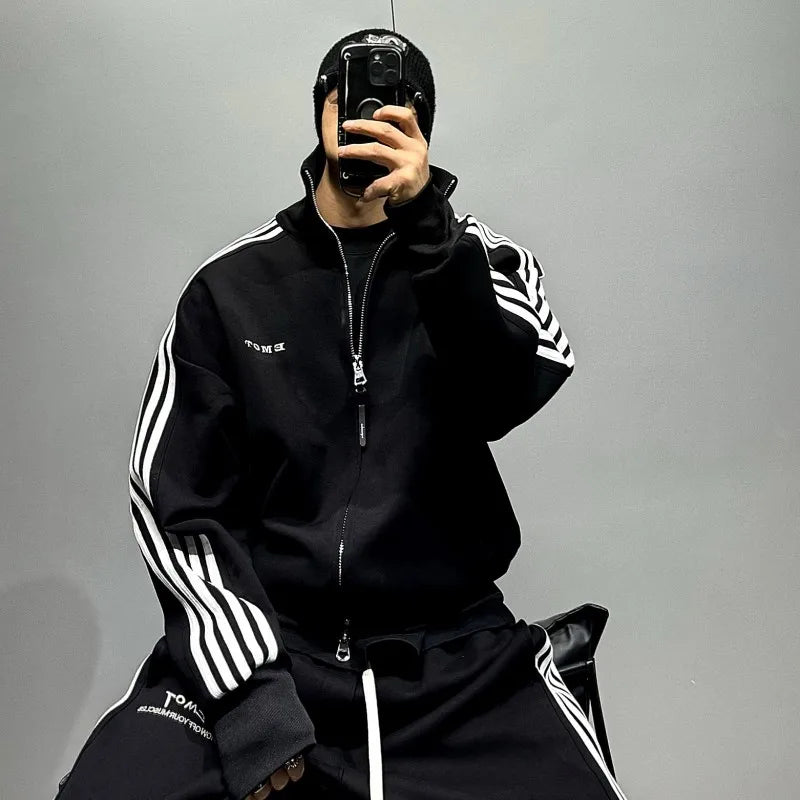 Hip Hop Track Set Jacket & Pants