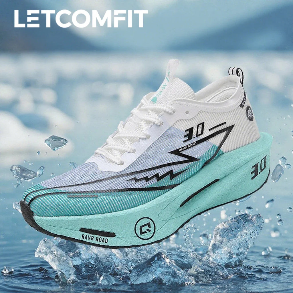 Carbon Board Racing Sneakers - Anti-Slip Cushioned