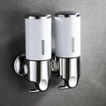 Wall-Mounted Shampoo and Soap Dispenser