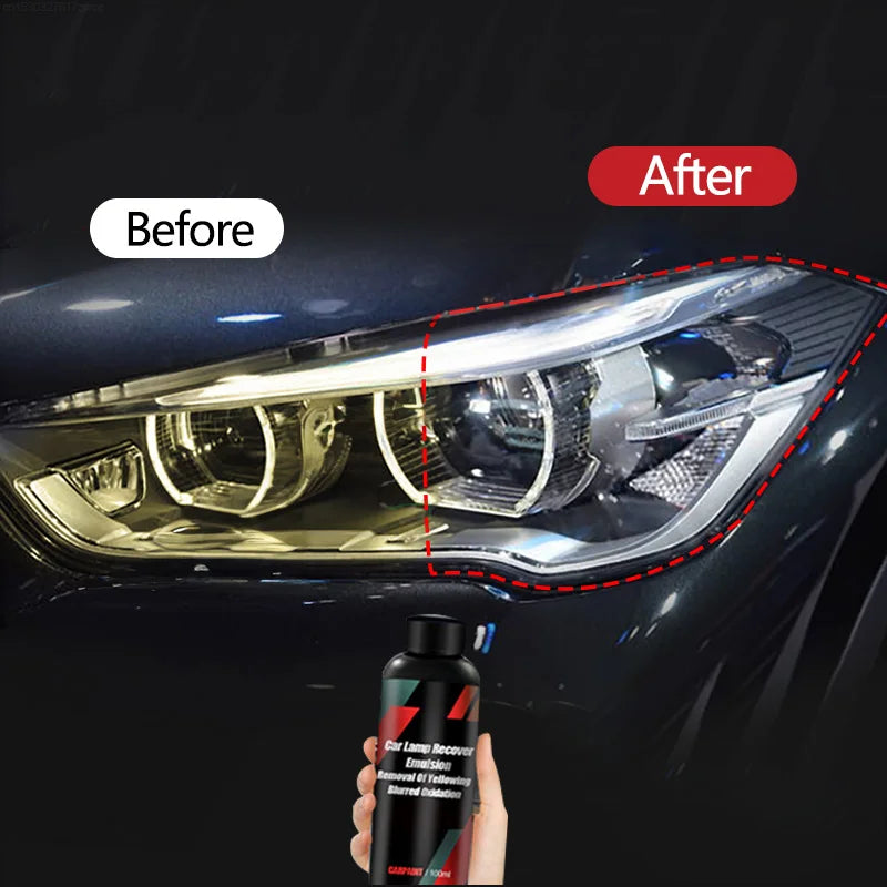Car Headlight Restoration and Polishing Kit