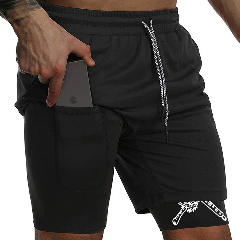 FlexiFit 2-in-1 Performance Running Shorts