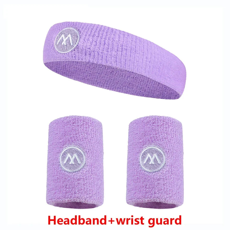 GOBYGO Exercise Headband Wristband Set