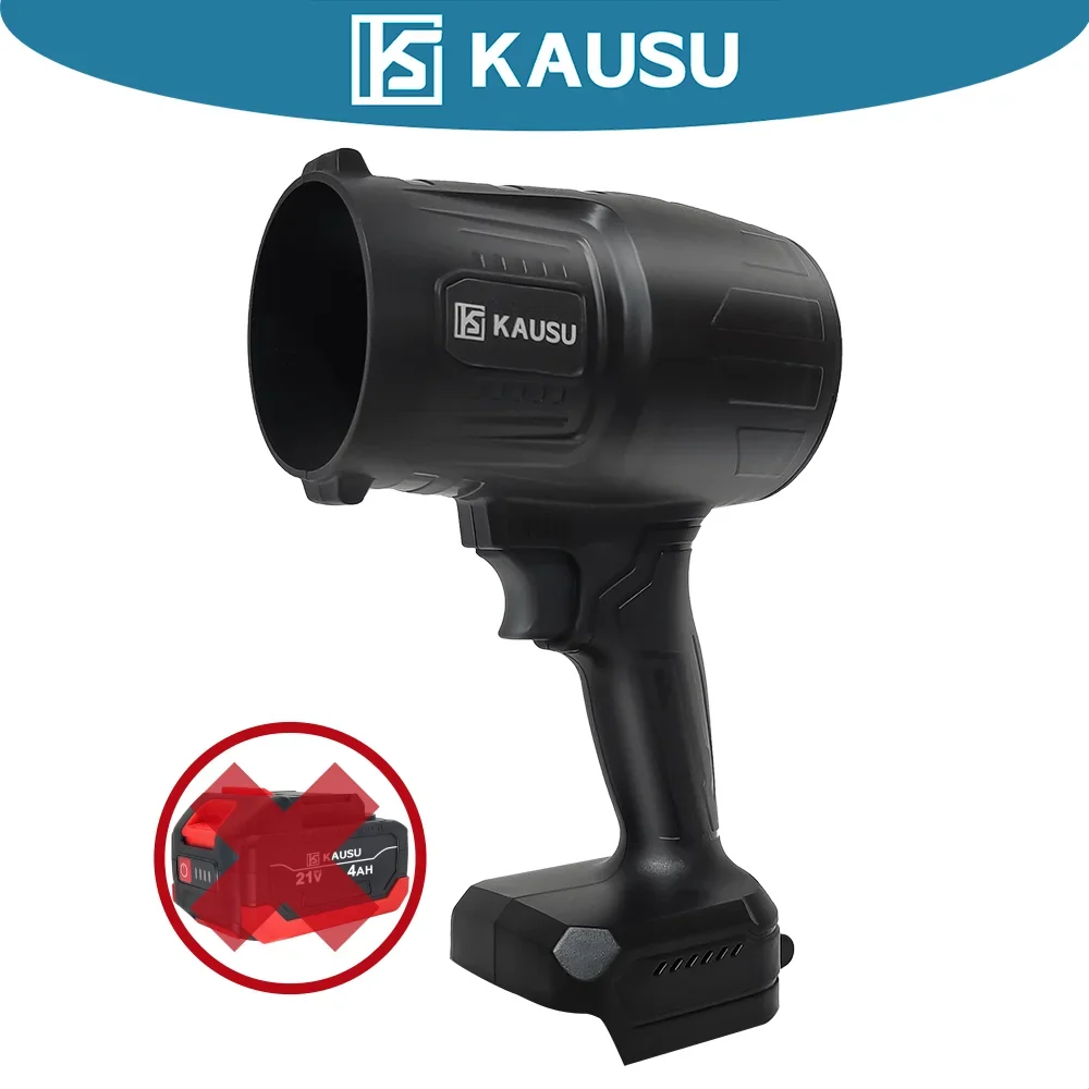 Cordless Electric Blower Jet Fan Lithium Battery Powered Handheld Dust Leafs Snow Removal Power Tool For Makita 18V Battery