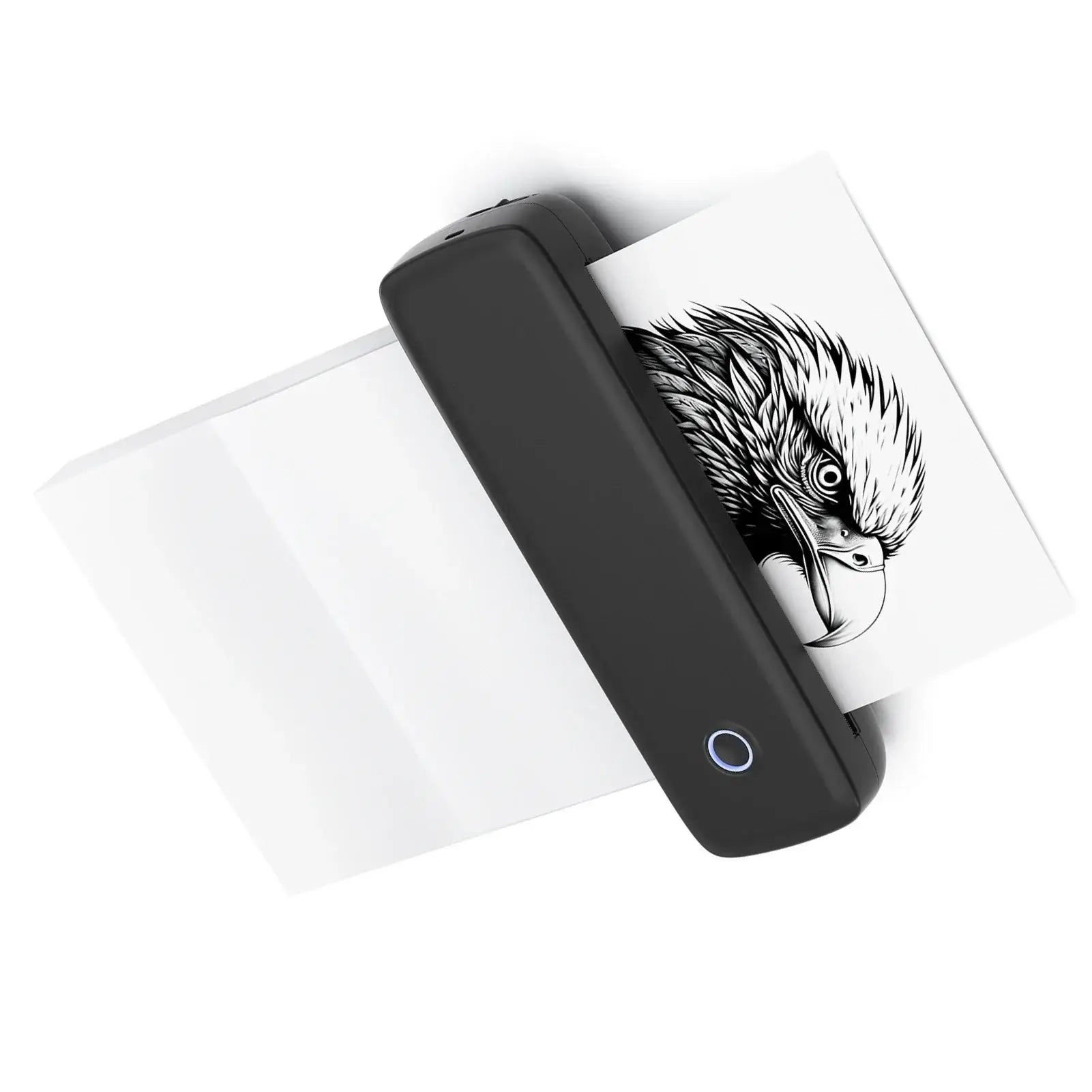 Portable Thermal Transfer Printer Wireless&USB Connect with Mobile Computer 56mm/77mm/107mm/210mm/216mm
