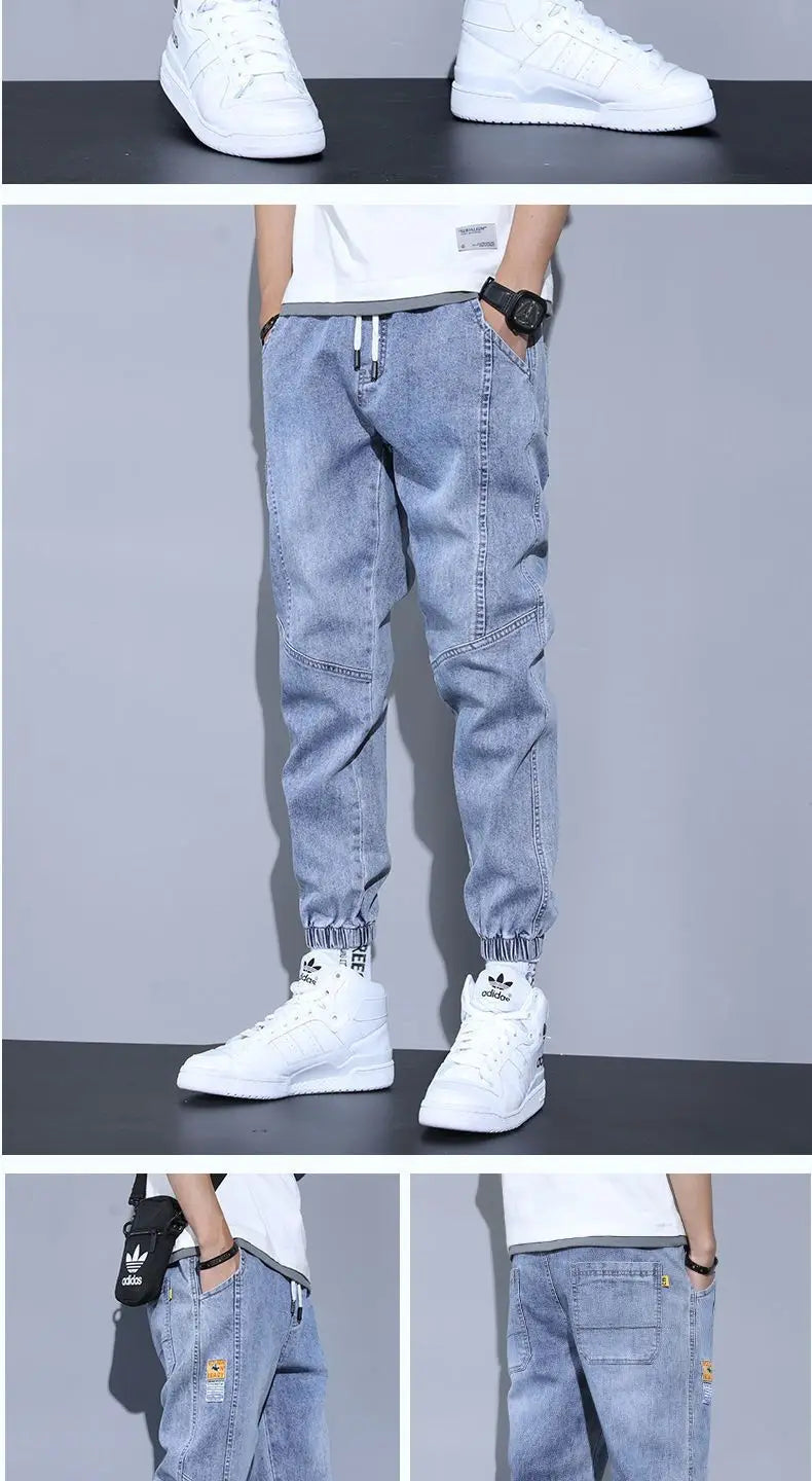 Men Wide Leg Jeans – Baggy Vintage Korean Streetwear Trousers