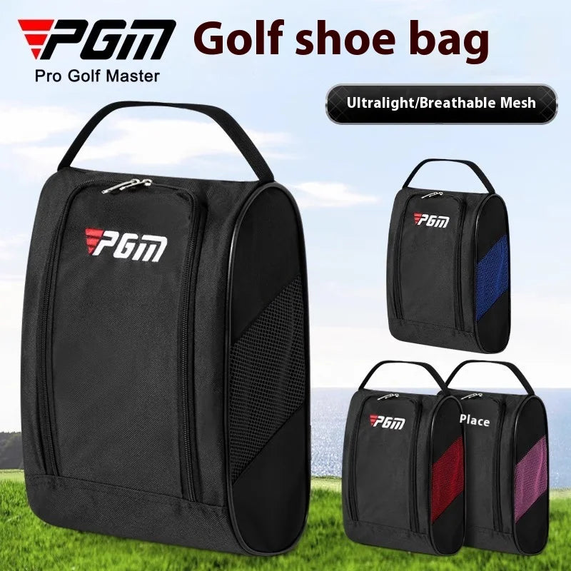 Golf Shoe Bag – Breathable Storage Bag, 4 Colors