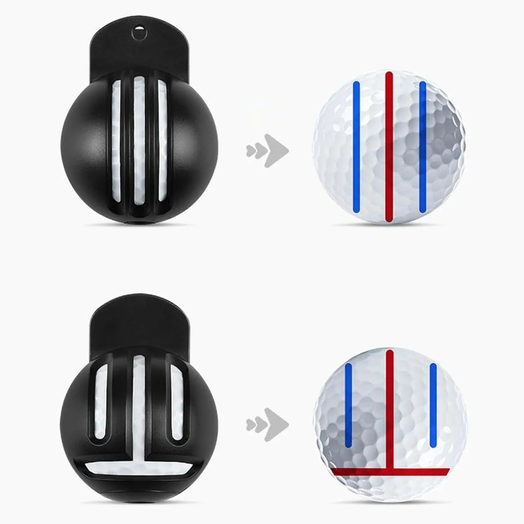 Golf Ball Alignment Tool – Fade-Resistant Marking Kit