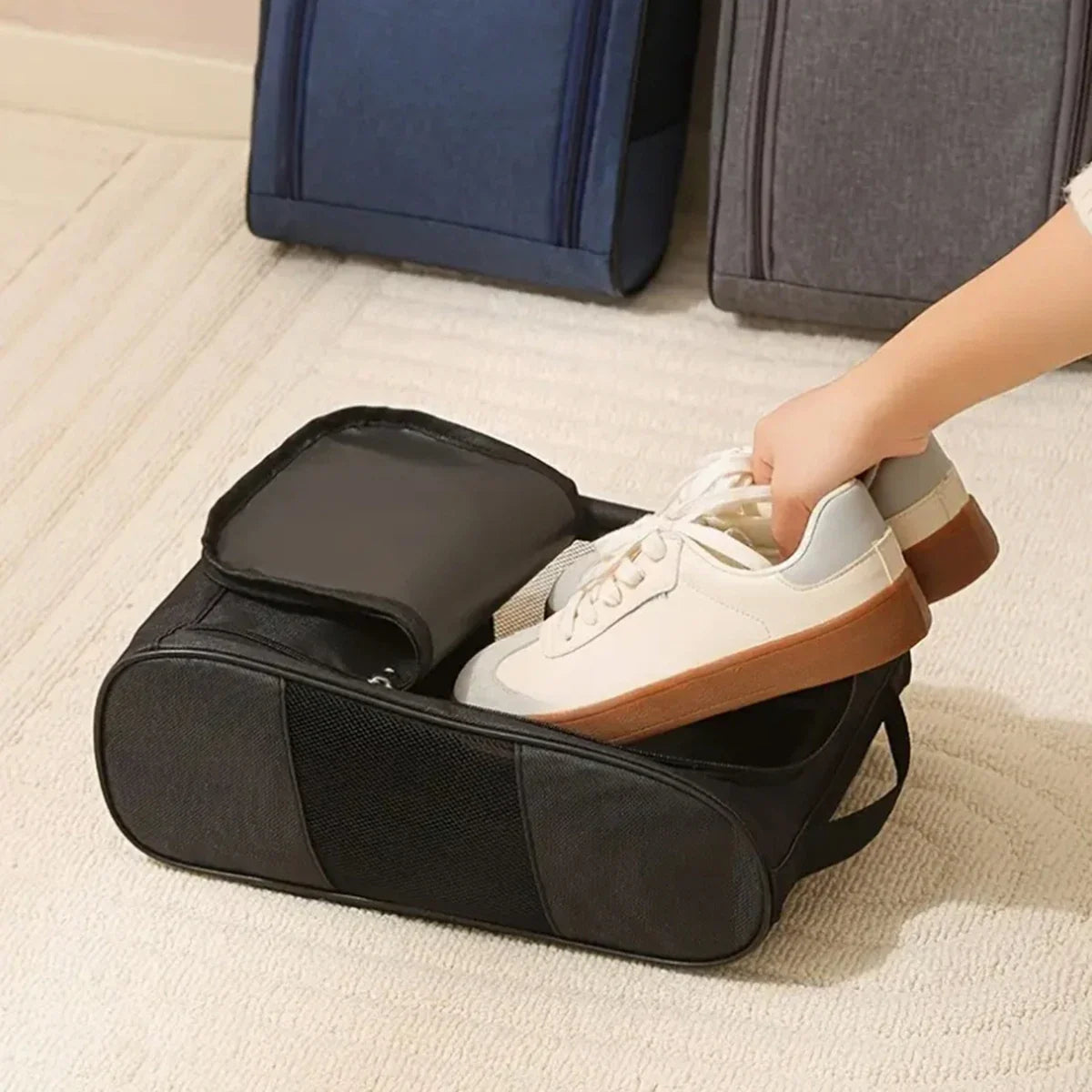Golf Shoe Travel Bag – Lightweight Dustproof Carrier