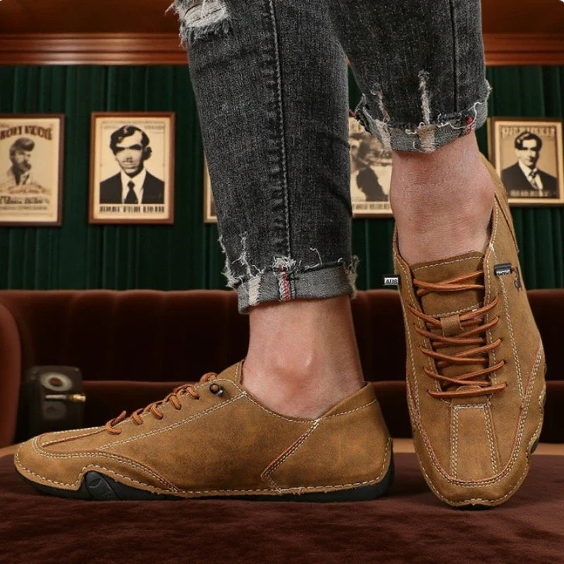 Stitched Ankle Boots – Lightweight Casual Walking Shoe
