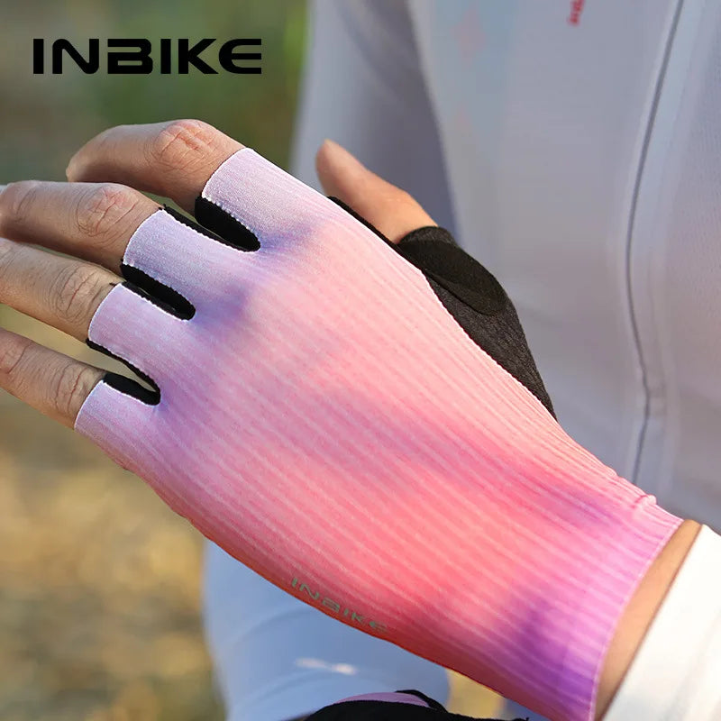 INBIKE Half Finger Shock Absorbing Cycling Gloves
