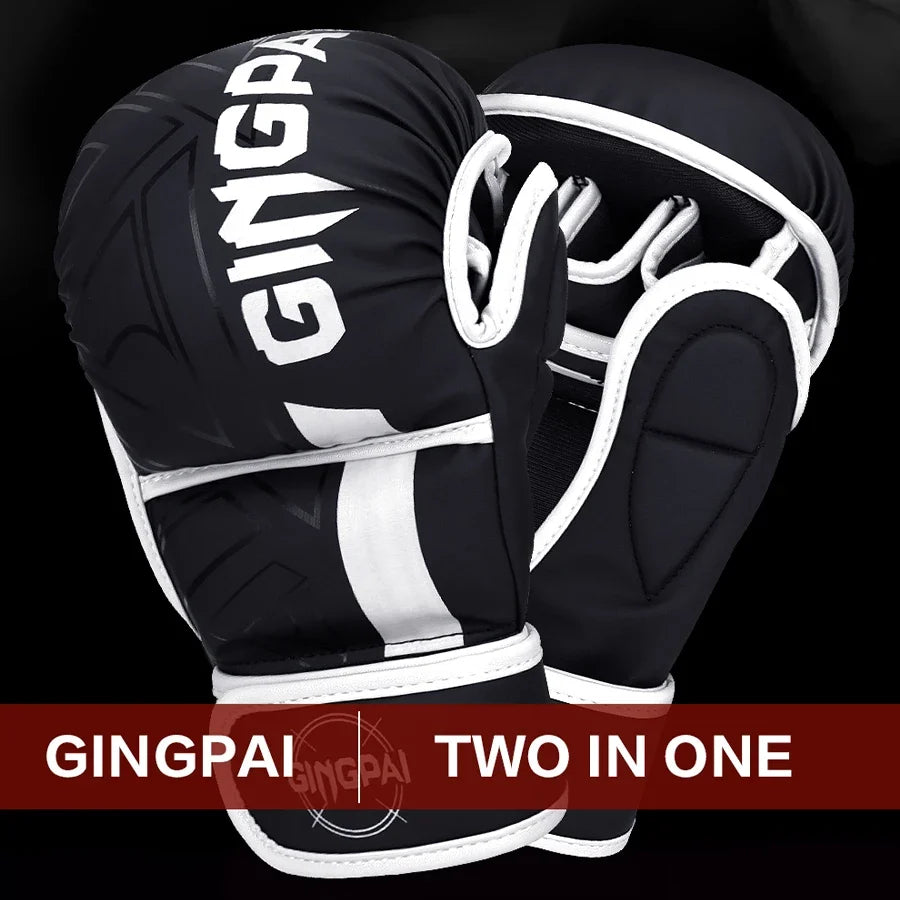 MMA Boxing Gloves Half Finger Training Equipment