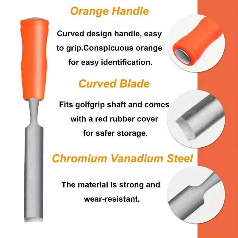 Golf Grip Tape Removal Tool – Steel Stripper for Regripping