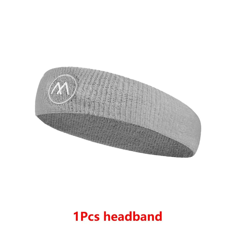 GOBYGO Exercise Headband Wristband Set