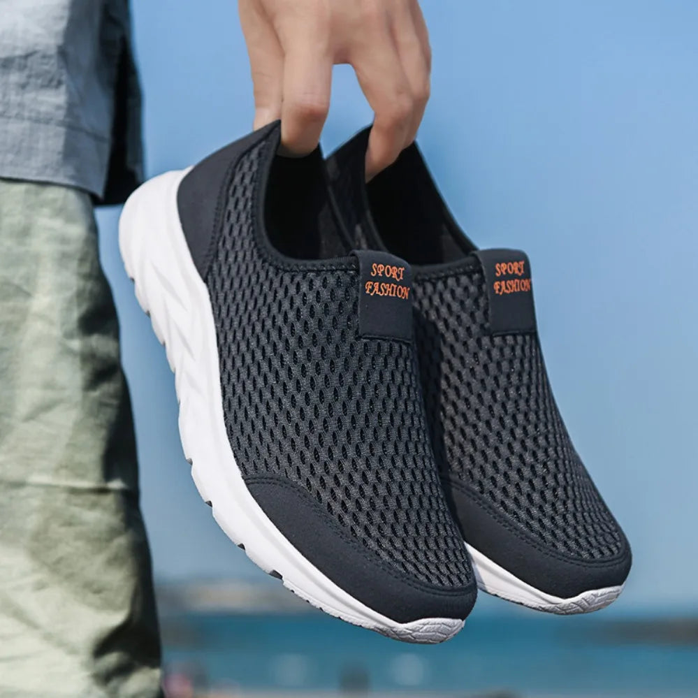 Mesh Casual Loafer Sneakers – Non-Slip Outdoor Design