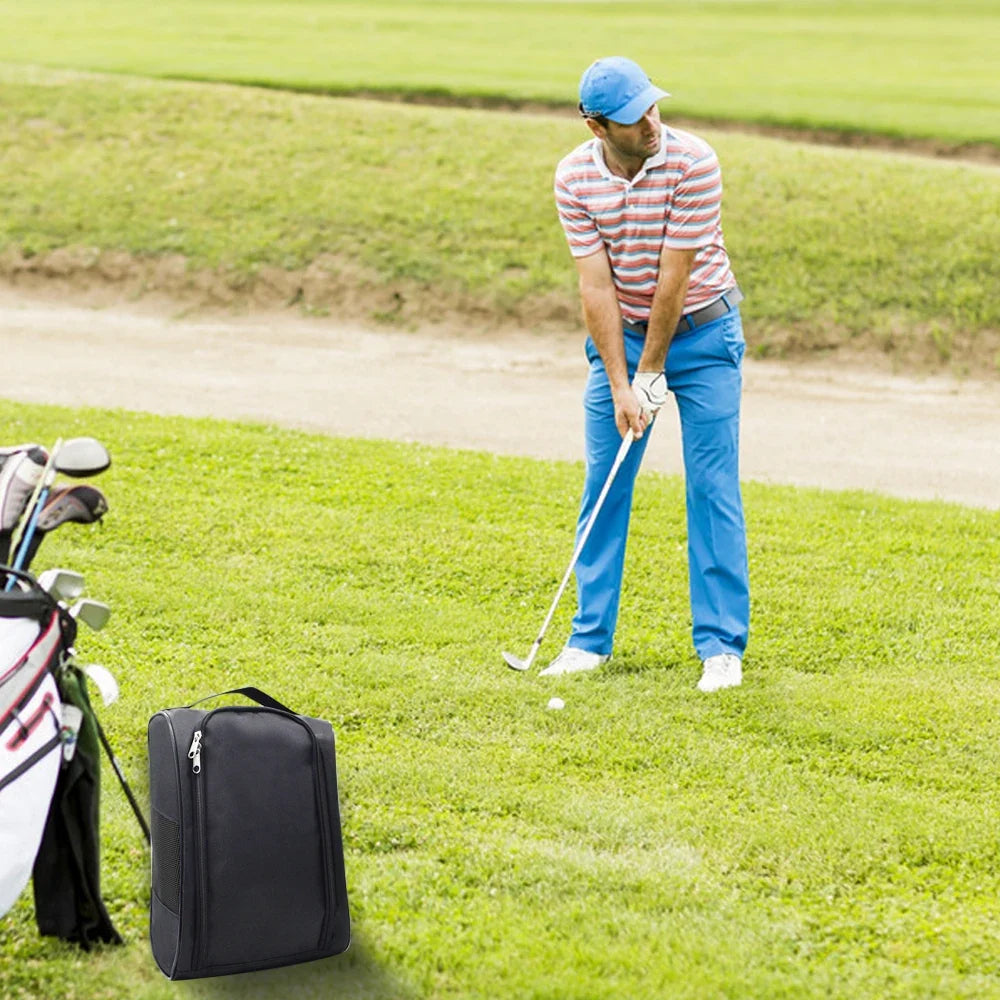 Golf Shoe Bag – Breathable Storage Bag, 5 Colors