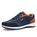 Men's Waterproof Leather Walking Sneakers