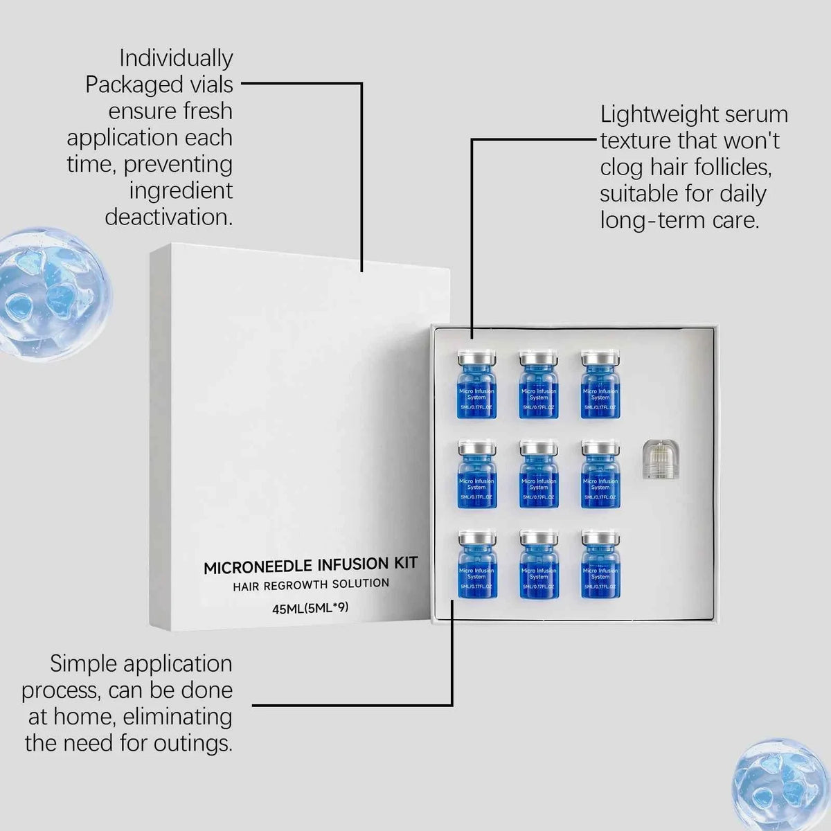 Hair Root Strengthening & Scalp Nourishing Serum Set