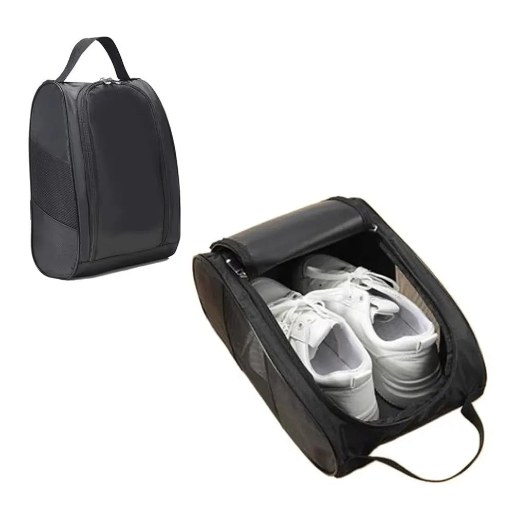 Portable Golf Shoe Bag – Breathable Oxford Cloth