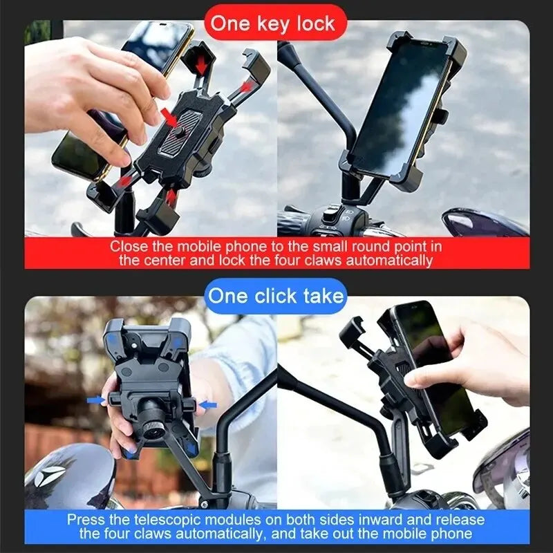 360° Rotating Bicycle Phone Holder Mount