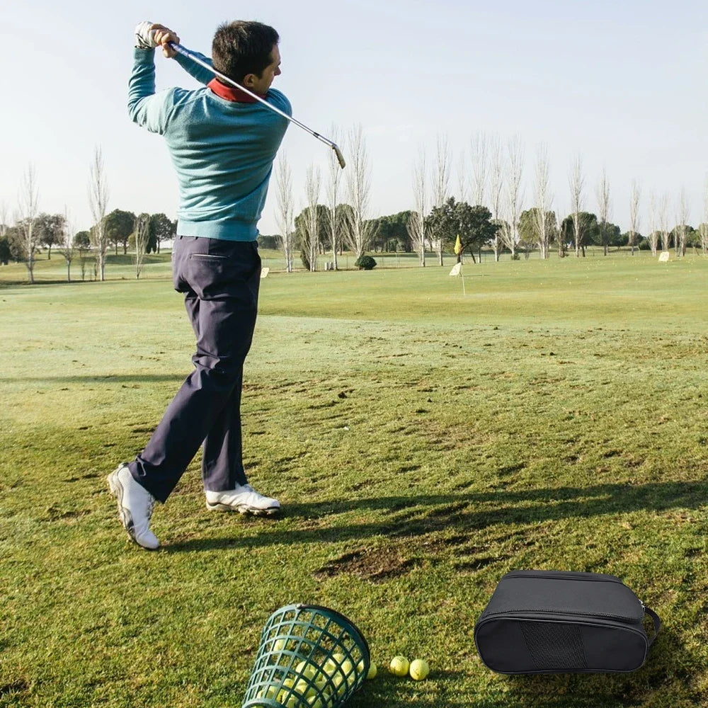 Golf Shoe Bag – Breathable Storage Bag, 5 Colors