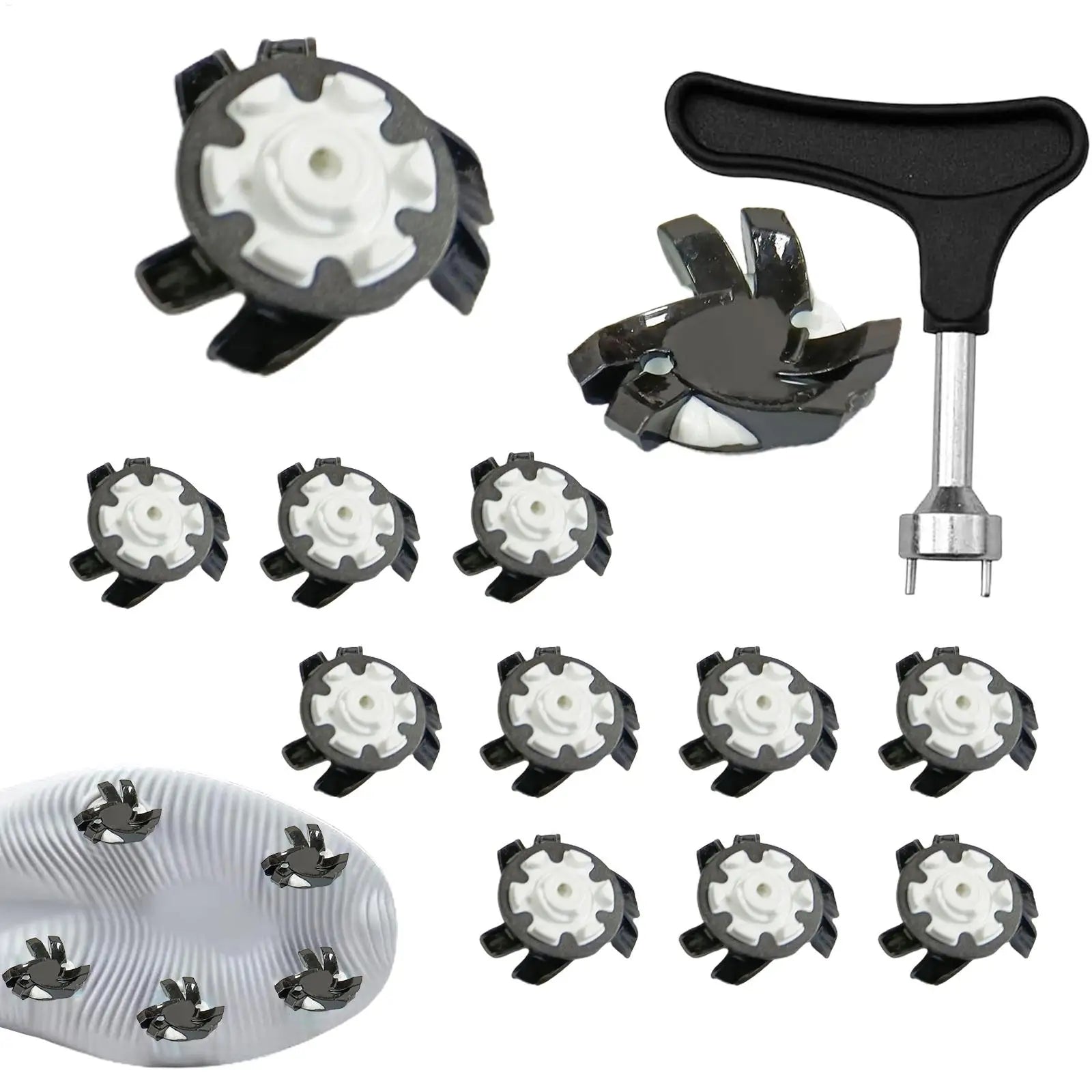 Golf Shoe Spikes – Anti-Slip Stinger Screw Replacements