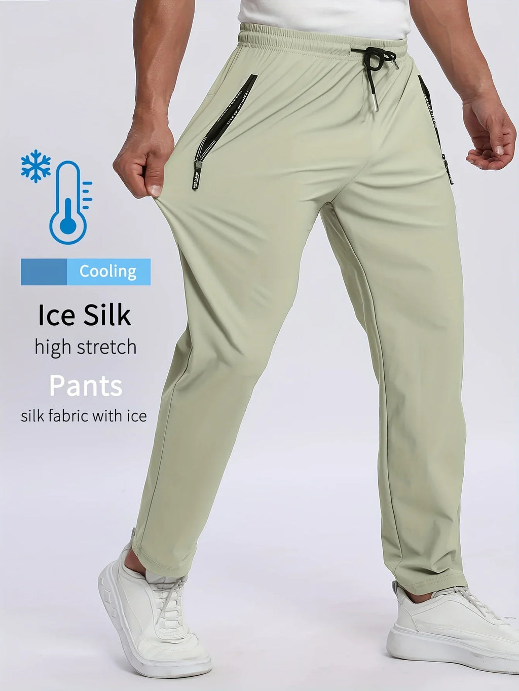 Men's Summer Moisture-Wicking Gym Pants