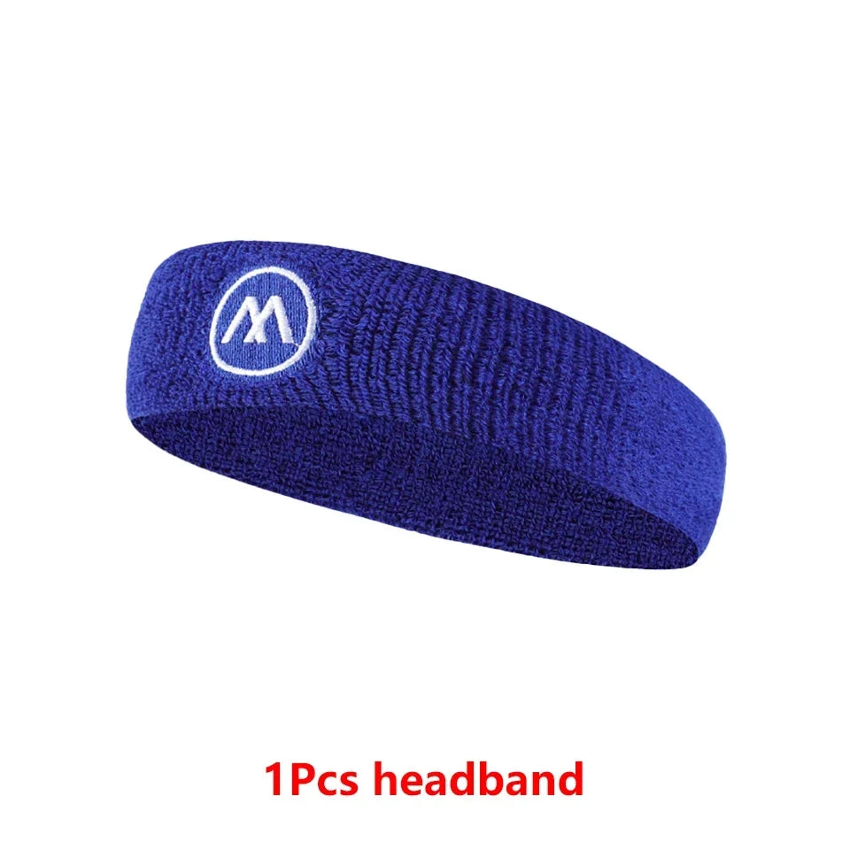 GOBYGO Exercise Headband Wristband Set