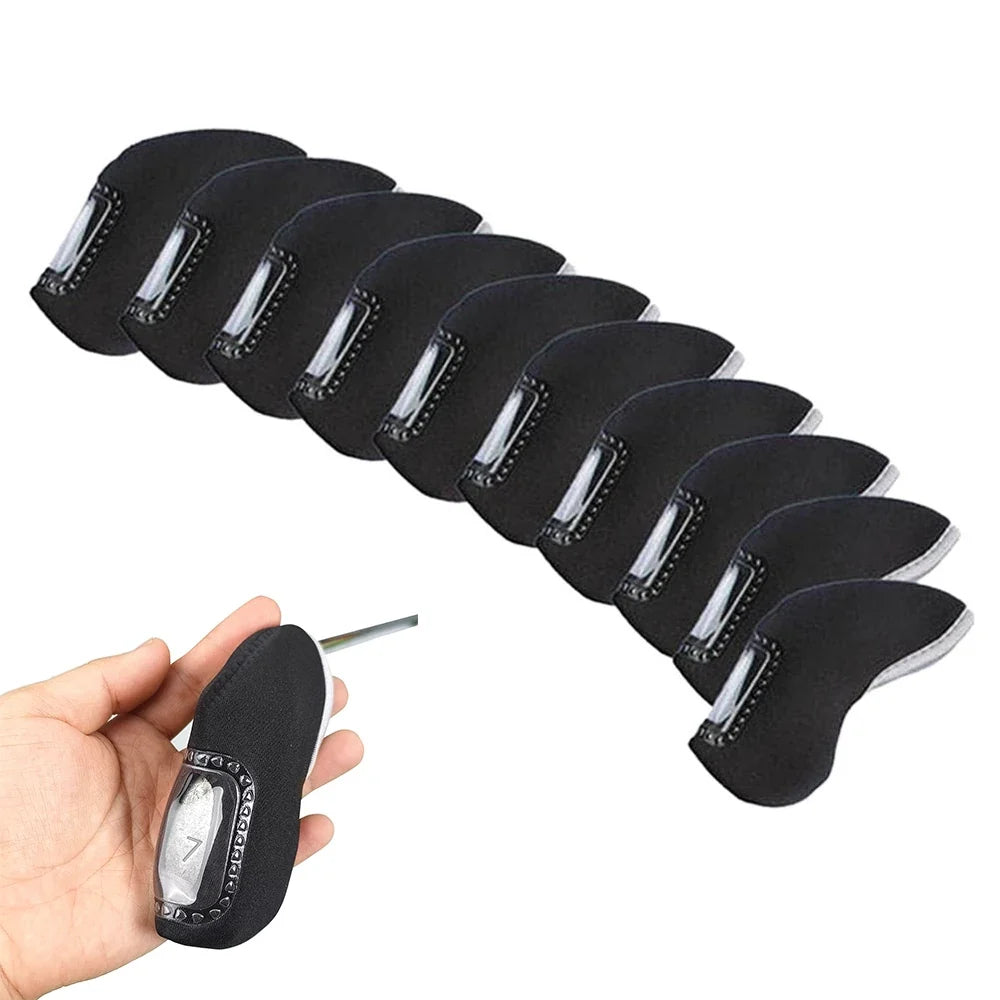 Golf Club Head Covers – Neoprene, Set of 10