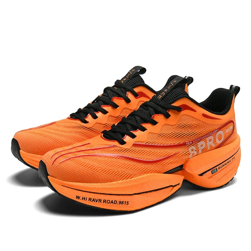 Men's Carbon Plate Sneakers - Soft Sole Mesh