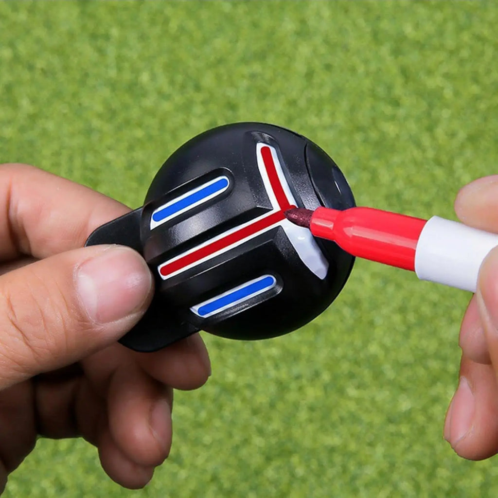 Golf Ball Alignment Tool – Fade-Resistant Marking Kit