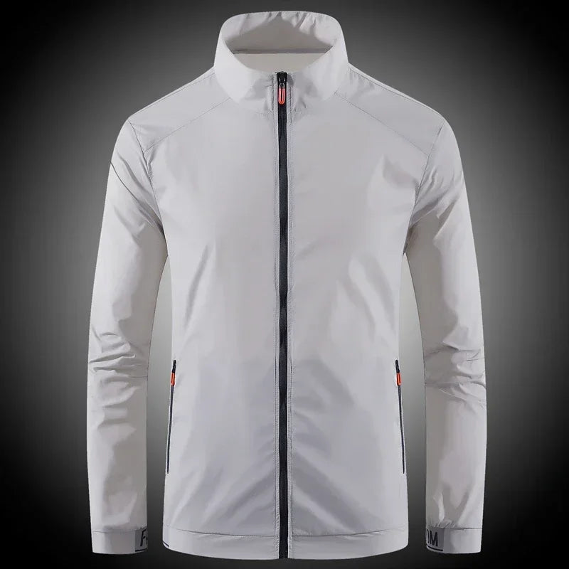 Men Sunscreen Jacket – Breathable Waterproof Sports Protection
