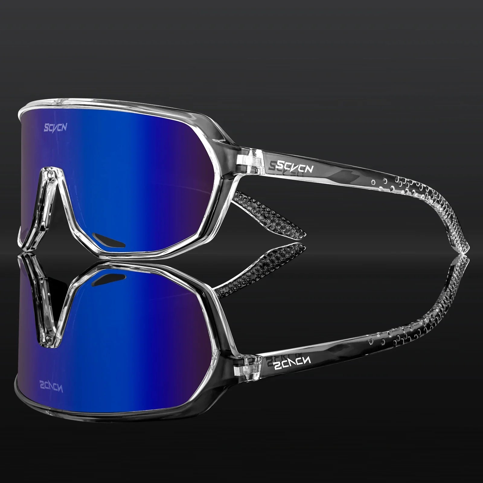 Scvcn - Photochromic Cycling Glasses for Men Bicycle Eyewear Mountain Bike Cycling Goggles UV400 MTB Road Sunglasses Women