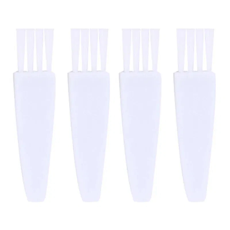 Color: WHITE - 20pcs Mini Brushes Cleaning Dust Remover Anti Static Nylon Bristles PP Handle Portable Tool PC Keyboards Phone Electronic Device