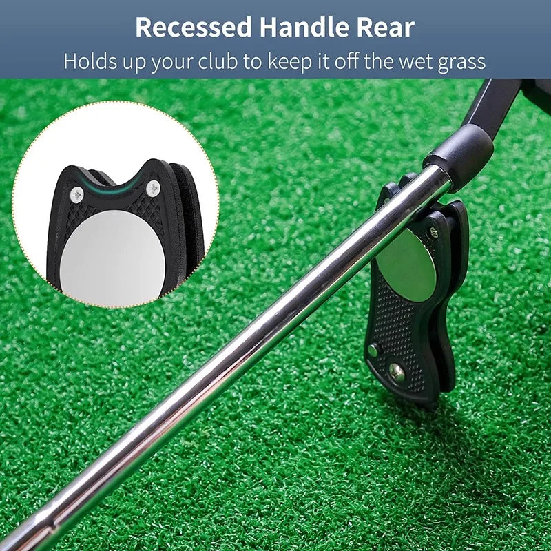 Golf Divot Repair Tool – Foldable Magnetic Ball Marker