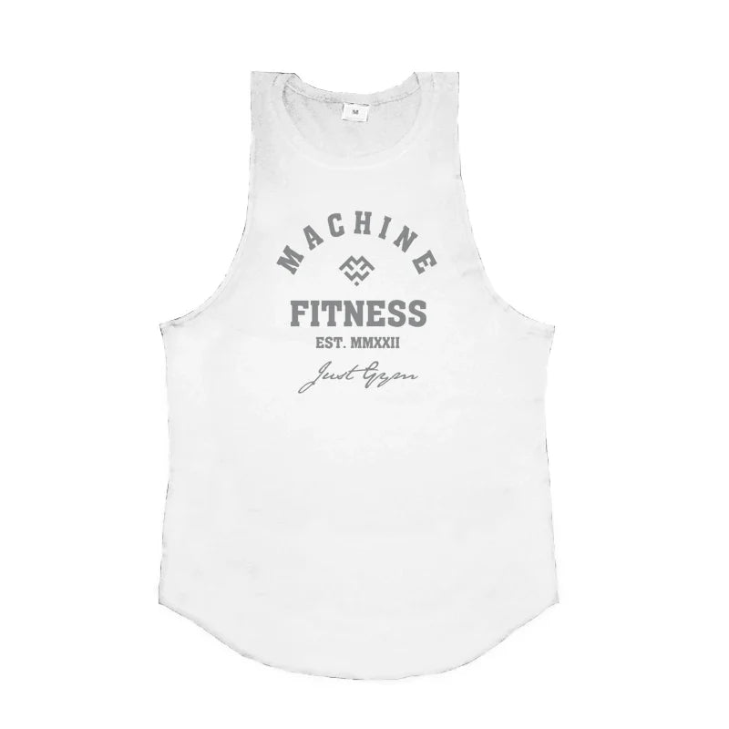 FlexFit Muscle Tank: Men's Cotton Workout Vest