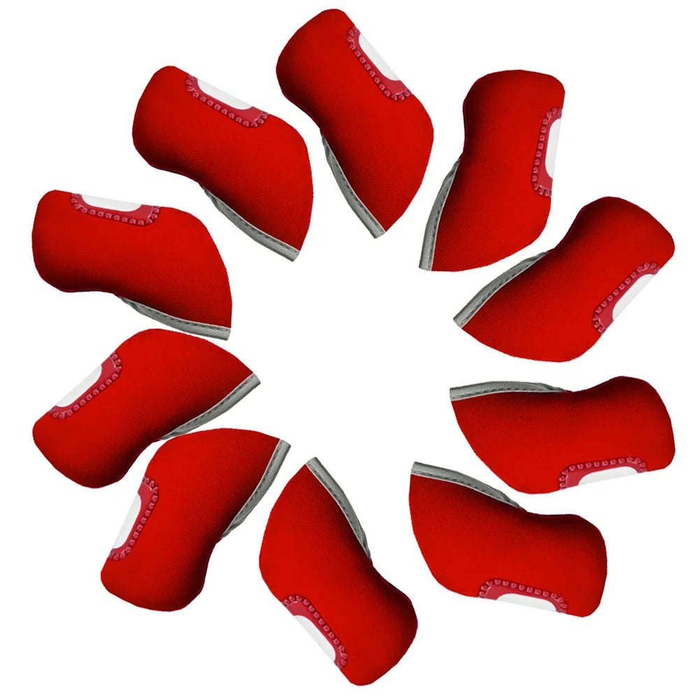 Golf Club Head Covers – Neoprene, Set of 10